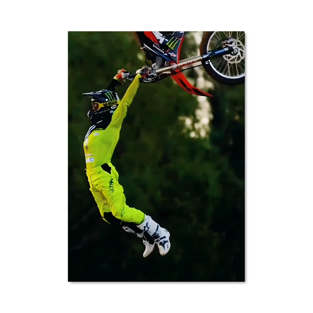 Poster Freestyle Élévation – affiche Motocross freestyle